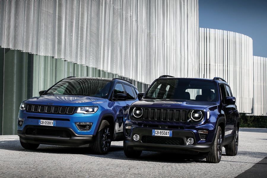 Jeep Compass 4xe und Renegade 4xe Plug-In Hybrid